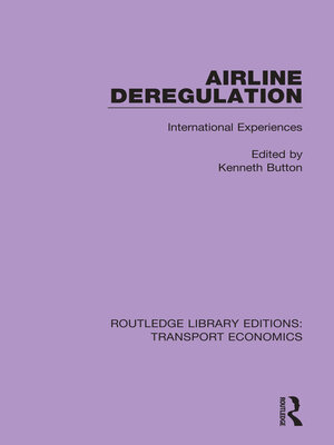 cover image of Airline Deregulation